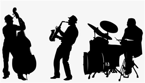 Band Silhouette Png Download - Jazz Band Silhouette Png Transparent PNG ...