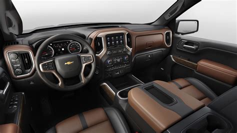 The all-new 2019 Silverado High Country interior features more p - The ...