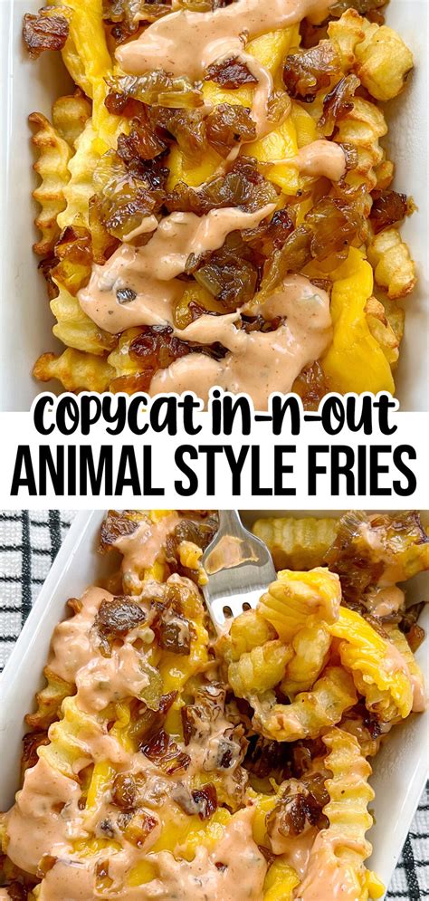 Vegan Animal Style Fries (Copycat In N Out Recipe)