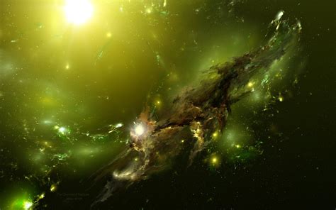 Green Nebula Wallpaper (65+ images)