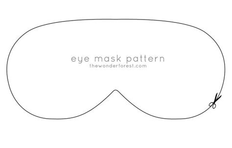 eye mask invitation template - Google Search | Maddy party ideas ...