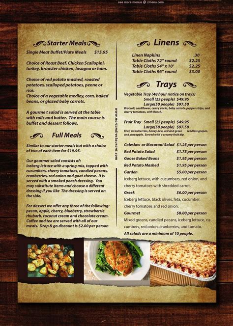 Menu at Black Sheep Pub & Bistro, Chatham-Kent