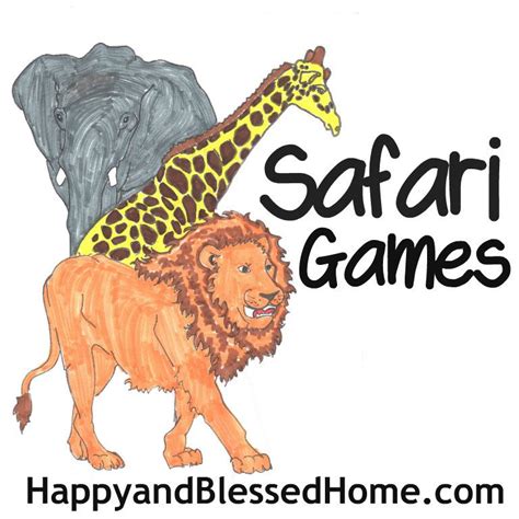 FREE Safari Games for your Preschooler Free Preschool Games, Alphabet ...