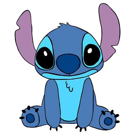 How to Draw Stitch Step by Step - Easy Drawing Tutorial For Kids