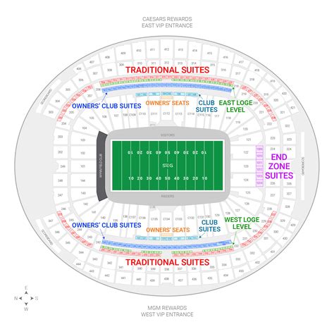 Oakland Coliseum Seating Map Raiders | Cabinets Matttroy