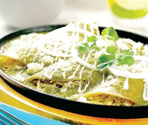 Modo de preparar enchiladas verdes