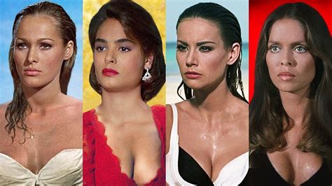 JAMES BOND GIRLS ⭐ Then and Now 1962 - 2019 | Name and Age | James bond ...