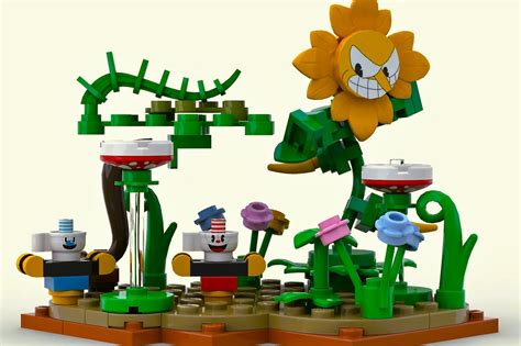 LEGO IDEAS - Cuphead - Floral Fury