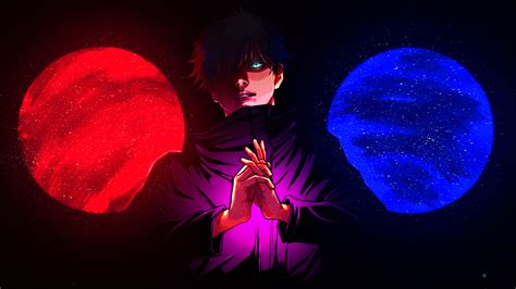 Satoru Gojo Cool Jujutsu Kaisen Digital Art Wallpaper, HD Anime 4K ...