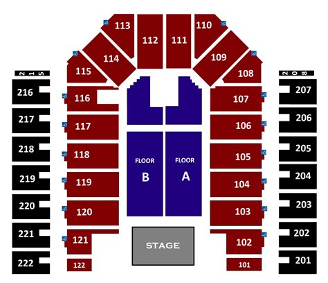 Wyoming Arena Auditorium Seating Chart | Elcho Table