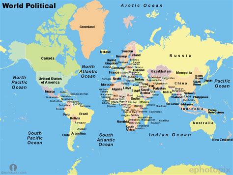 World Map Names Of Countries - Design Talk