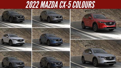 2022 Mazda CX-5 SUV – All Color Options – Images | AUTOBICS - YouTube