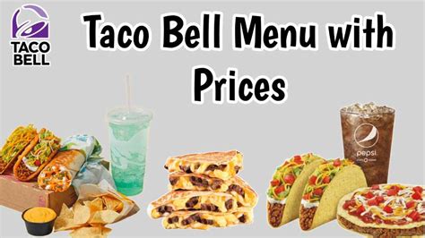 Taco Bell Menu with Price 2024 USA [UPDATED]