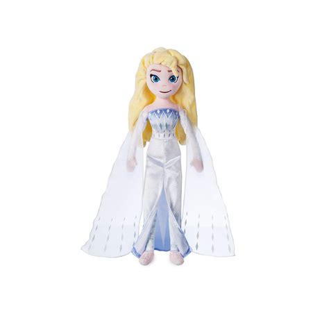 Buy Disney Store Elsa The Snow Queen Soft Plush Toy Doll, Frozen 2 ...