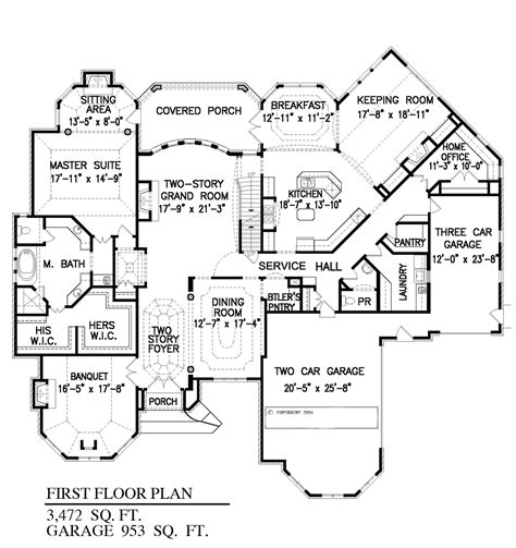 Victorian House Plans & Decorative Painted Lady Home Plans