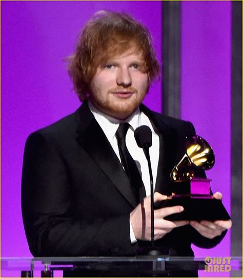 Ed Sheeran Wins His First Grammys for 'Thinking Out Loud' | Photo ...