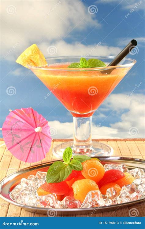 Melon Smoothie stock image. Image of sweet, melon, pepper - 15194813