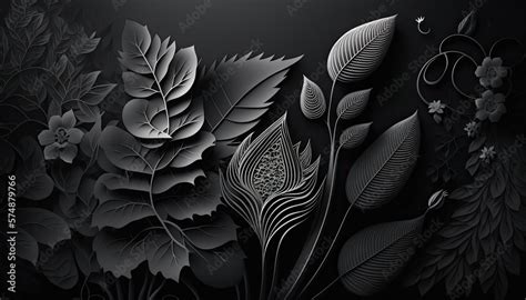 Beautiful Designer Seasonal Background with Matte Black Color Hue ...