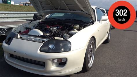 1000HP Toyota Supra MK4 2JZ Turbo Acceleration 0-300 - Turbo and Stance