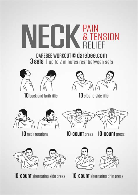 Best 20+ Neck pain relief ideas on Pinterest | Neck stretches, Neck ...