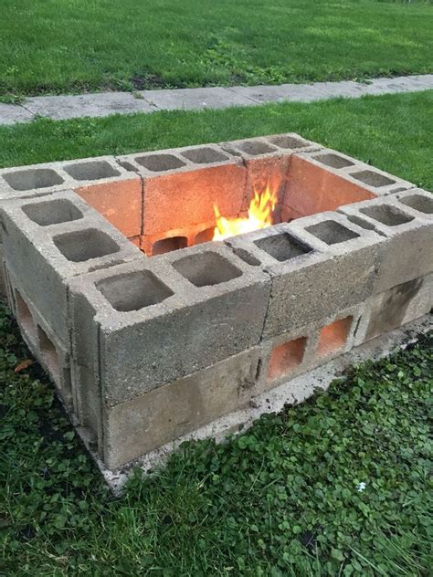 20+30+ Fire Pit Cinder Block Bench – HOMYRACKS