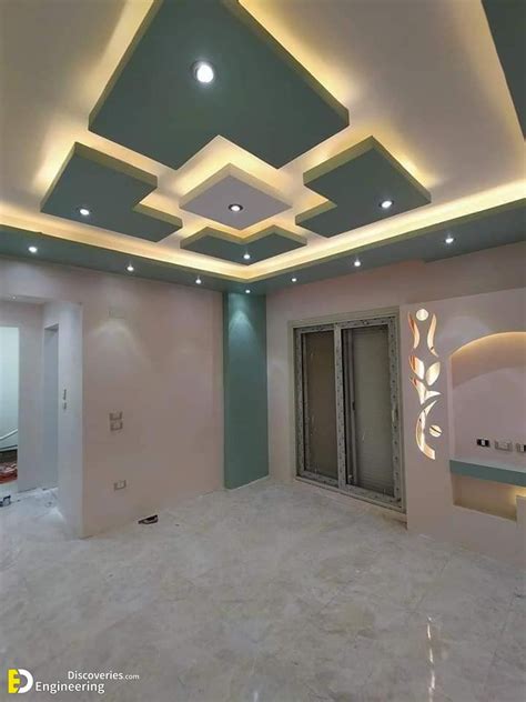 Gypsum Board False Ceiling Designs For Living Room | www.resnooze.com