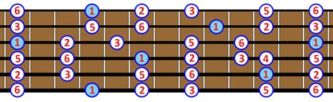 The Major Pentatonic Scale Notes and 5 Positions