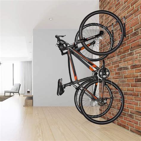 Easy Hang Each Max Load 30 Kg/66 Lb 2 PCS Wall Mount Bike Hooks for ...