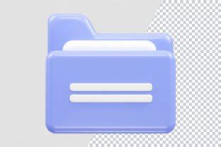 Folder Icon Vector Psd Eps Graphic by Rabeya · Creative Fabrica