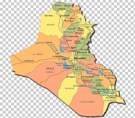 Mesopotamia World Map Governorates Of Iraq Ramadi PNG, Clipart, Al ...