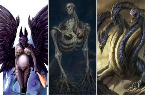 15 creepy monsters from folklore and mythology of different cultures ...