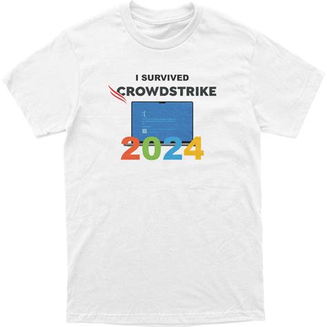 I Survived Crowdstrike 2024 Tee – The Meme Store