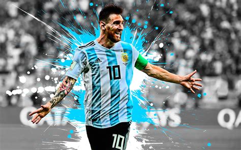 Lionel Messi, Soccer, 4K, Argentina National Football Team HD Wallpaper