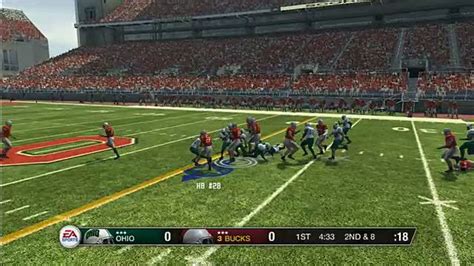 NCAA Football 09 Xbox 360 Gameplay - Tug of War - IGN