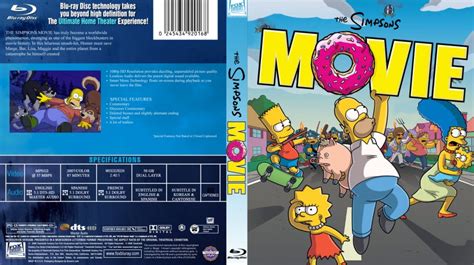 The Simpsons Movie - Movie Blu-Ray Custom Covers - Simpsons Movie ...