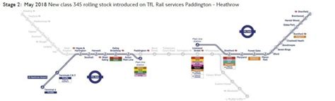 The Elizabeth Line Route Map