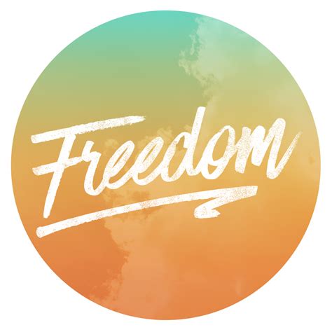 Freedom Word PNG Image | PNG All