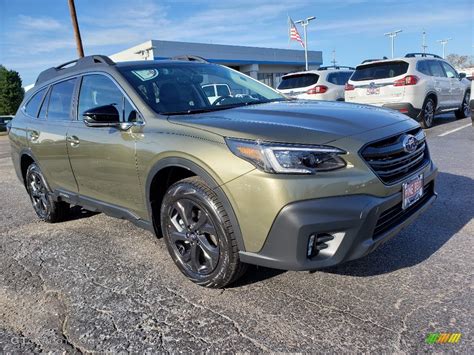 Autumn Green Metallic 2020 Subaru Outback Onyx Edition XT Exterior ...