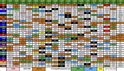 The 2021 NFL Schedule