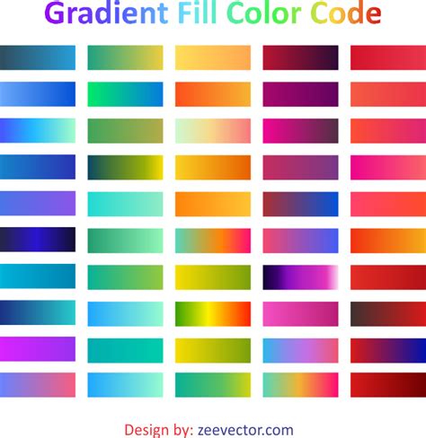 Gradient Color Vector - FREE Vector Design - Cdr, Ai, EPS, PNG, SVG