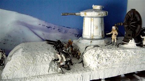 Hoth battle diorama | Star wars hoth, Star wars figures, Star wars diy