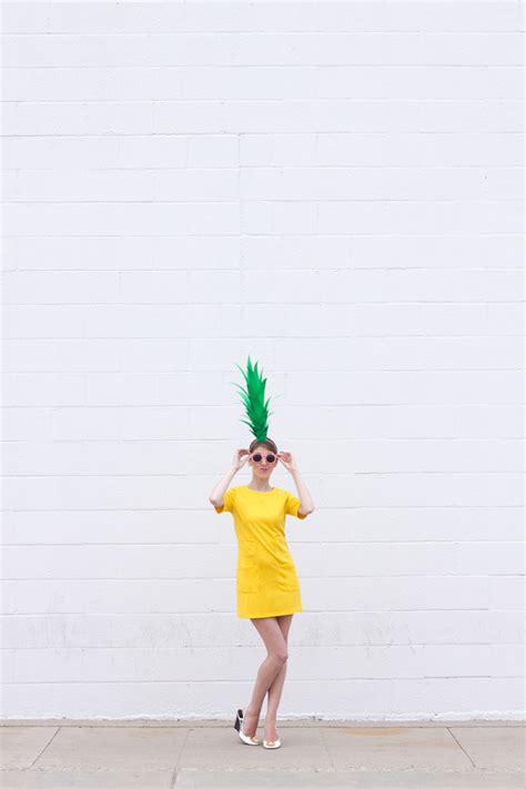 DIY Pineapple Costume for Halloween