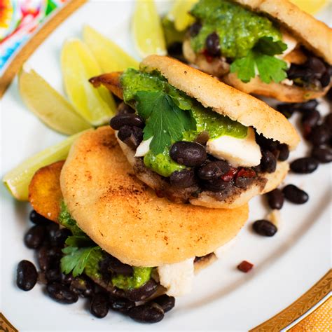 Venezuelan-style arepas with secret sauce | Primary Beans