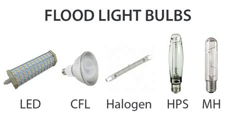 What Types of Light Bulbs are Used in Outdoor Flood lights? | LEDwatcher