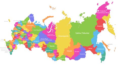 Map of Russia - Thong Thai Real