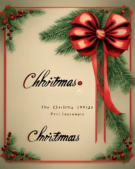 Antique Hallmark Christmas Card Graphic · Creative Fabrica