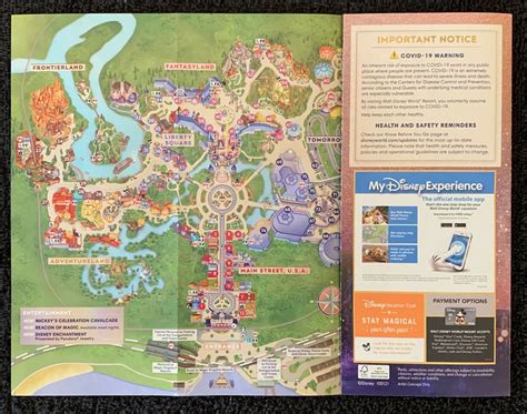 NEW 2024 Walt Disney World Theme Park Guide Maps 5 Maps + Genie ...