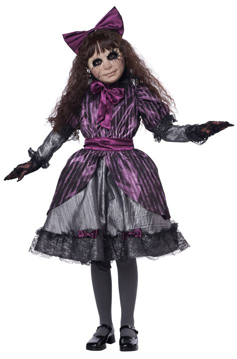 Creepy Doll Child Costume - PureCostumes.com