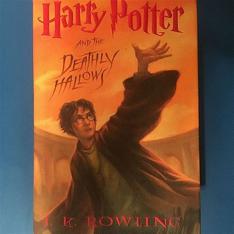 HARRY POTTER & THE DEATHLY HALLOWS YEAR 7 HARD COVER BOOK J.K. ROWLING ...