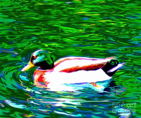 Duck Painting by Everett White - Fine Art America